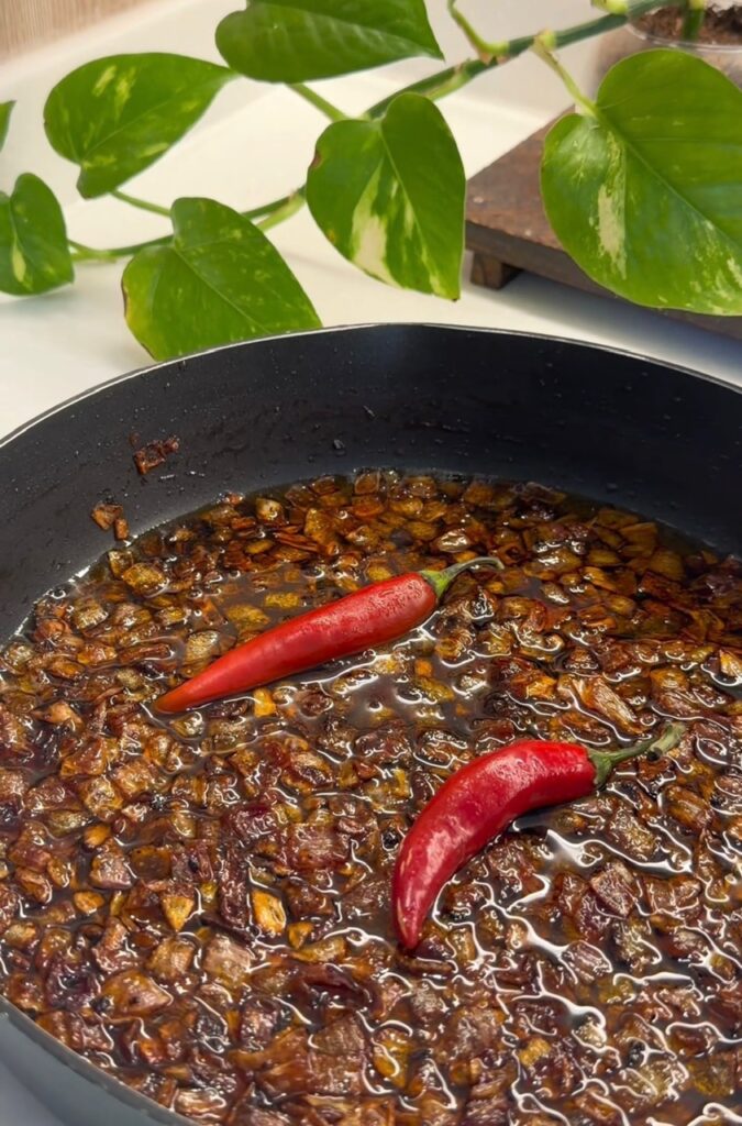 كشنة البصل للاكلات الشعبية | Onion topping for traditional Saudi dishes